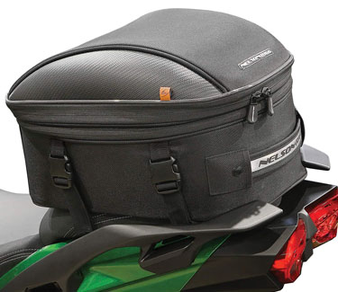 Nelson-Rigg Black CL-1060-S Tail Bag | 6 Best Motorcycle Tail Bags (Review) in 2021 | Gear Sustain