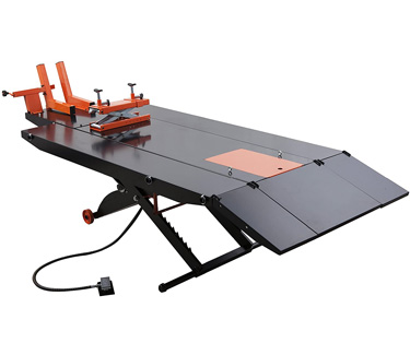 APlusLift MT1500X 1,500LB Air-Operated Motorcycle Lift Table