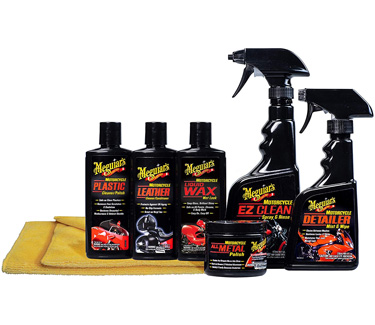 Meguiar's Motorcycle Care Kit Motorcycle Waxes