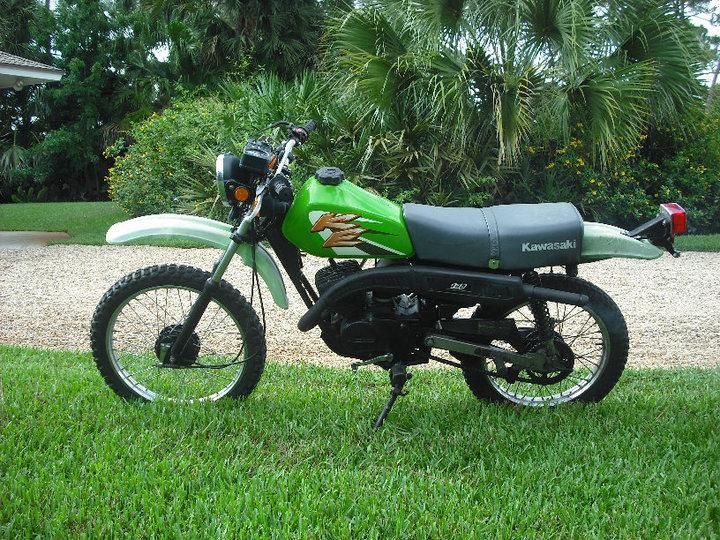Kawasaki dirt bike